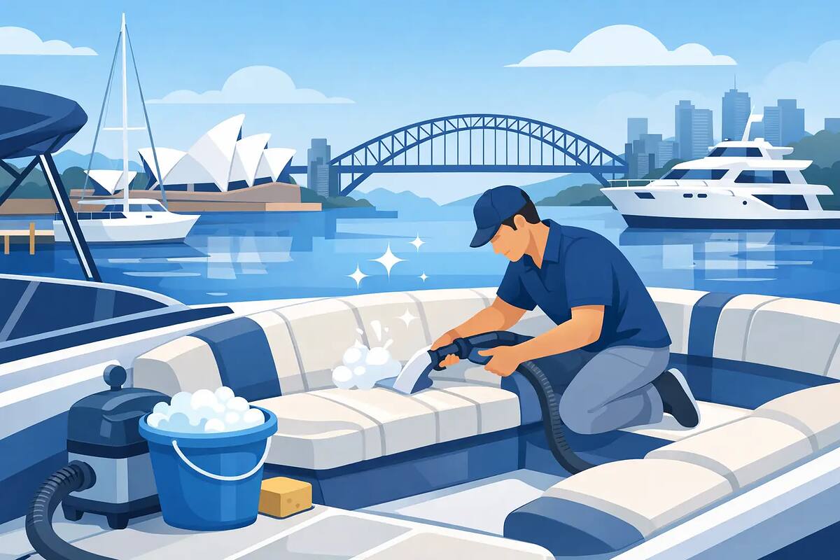 Illustration: Marine Upholstery Cleaning Sydney That Works